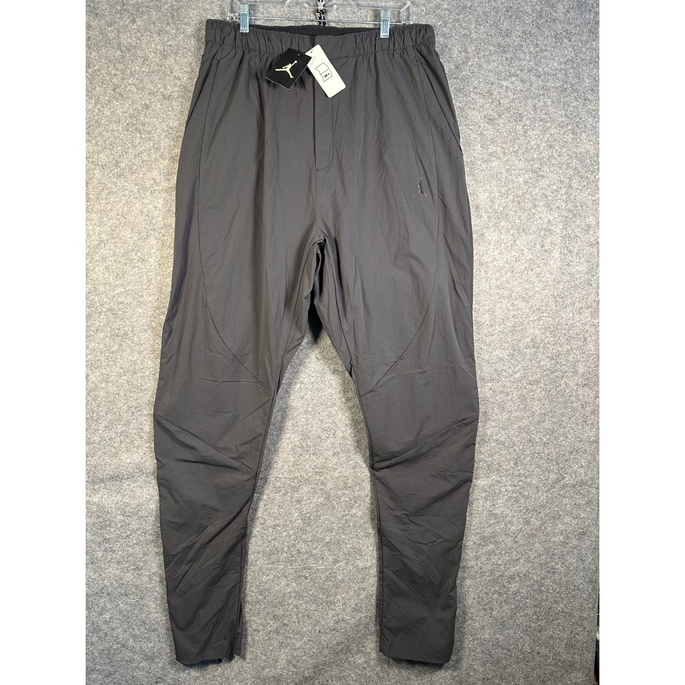 Jordan Brand NEW Anthracite Grey Nylon Tapered Athletic Pants 860362-060 Mens XL